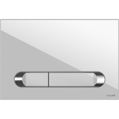 Кнопка CERSANIT ESTETICA для LINK PRO/VECTOR/LINK/HI-TEC пластик хром глянцевый